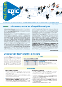 Registre des cancers Bulletin d'information n°3, Décembre 2012